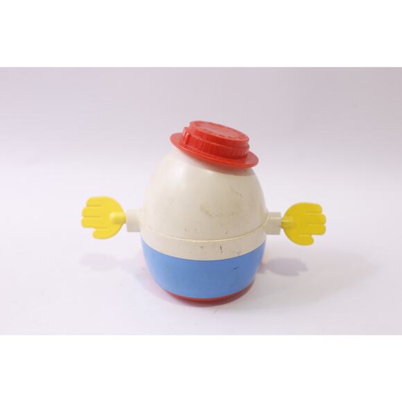 Fisher-Price, Humpty Dumpty, Pull Along, Vintage, Plastic, Toy, ~ 251107-WH 1395 - Picture 3 of 4